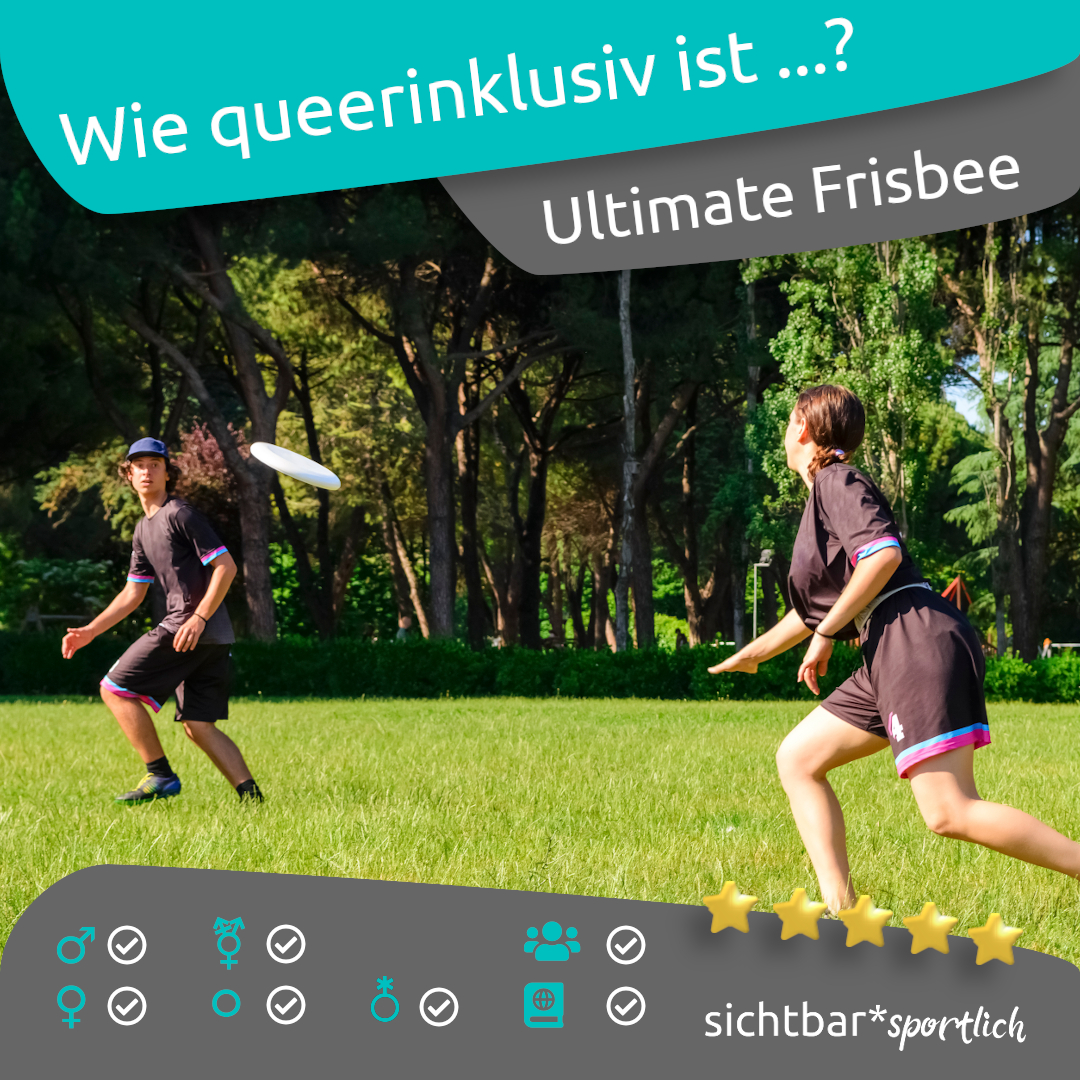 Wie queerinklusiv ist Ultimate Frisbee? sichtbar*sportlich